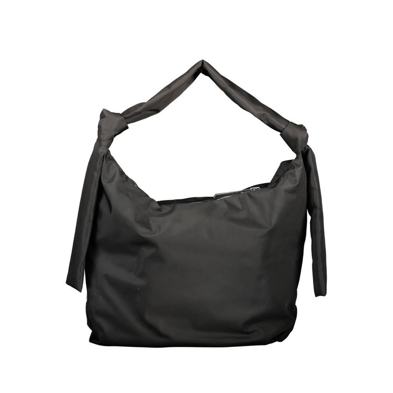Calvin Klein Black Polyester Handbag - Écologique et Élégant