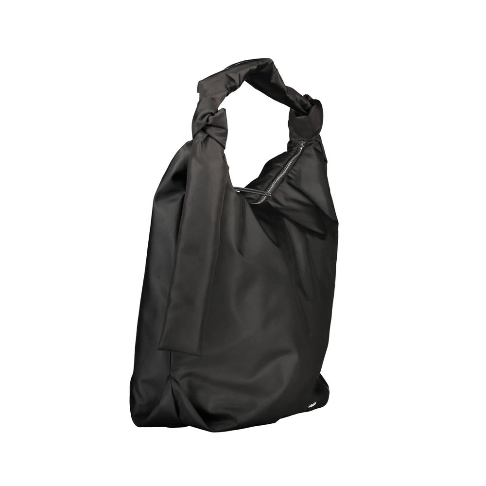 Calvin Klein Black Polyester Handbag - Stylish & Sustainable