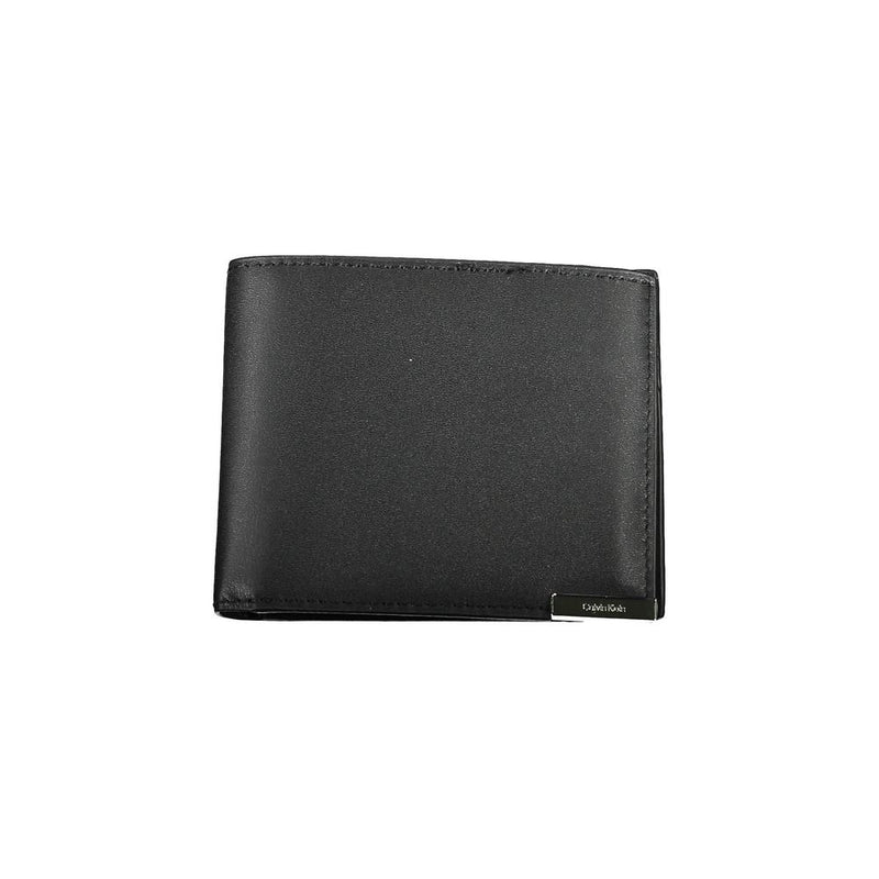 Portefeuille en polyéthylène noir Calvin Klein