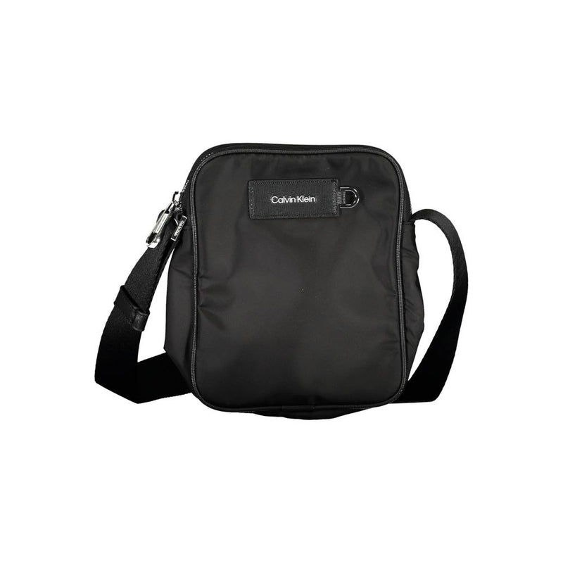 Sac à bandoulière en polyester noir Calvin Klein