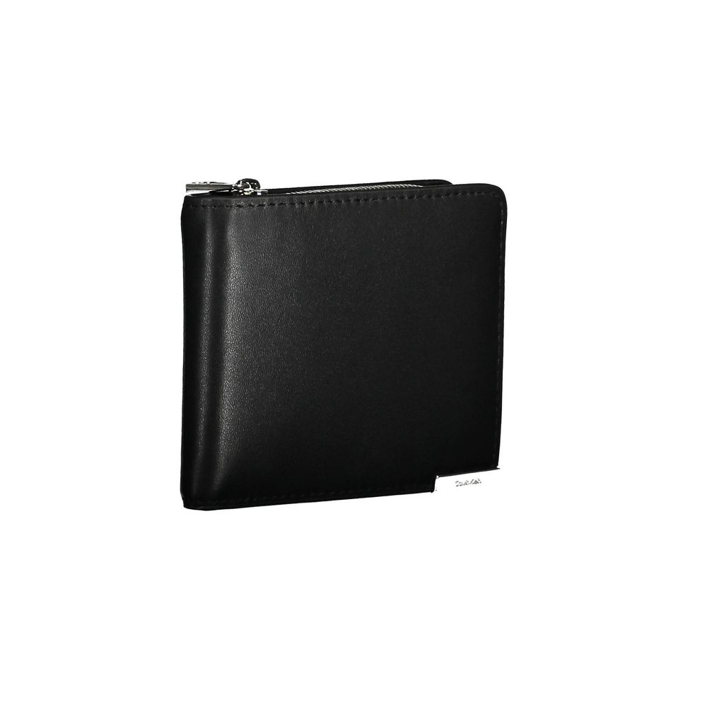 Portefeuille en polyéthylène noir Calvin Klein