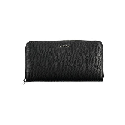 Portefeuille en polyéthylène noir Calvin Klein