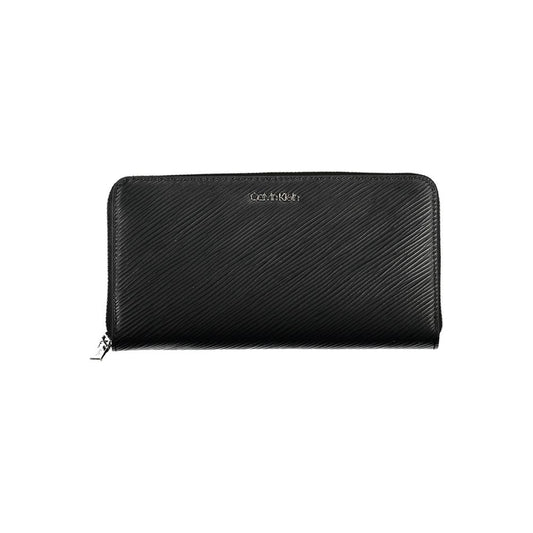 Portefeuille en polyéthylène noir Calvin Klein