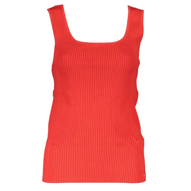 Tommy Hilfiger Red Modal Women Tank Top - Stylish & Comfortable