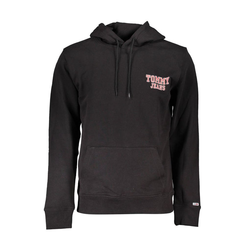 Tommy Hilfiger Zwarte Katoenen Heren Trui