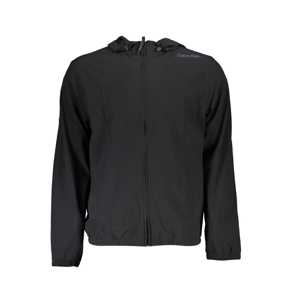 Sweat-shirt Calvin Klein pour homme en polyester noir