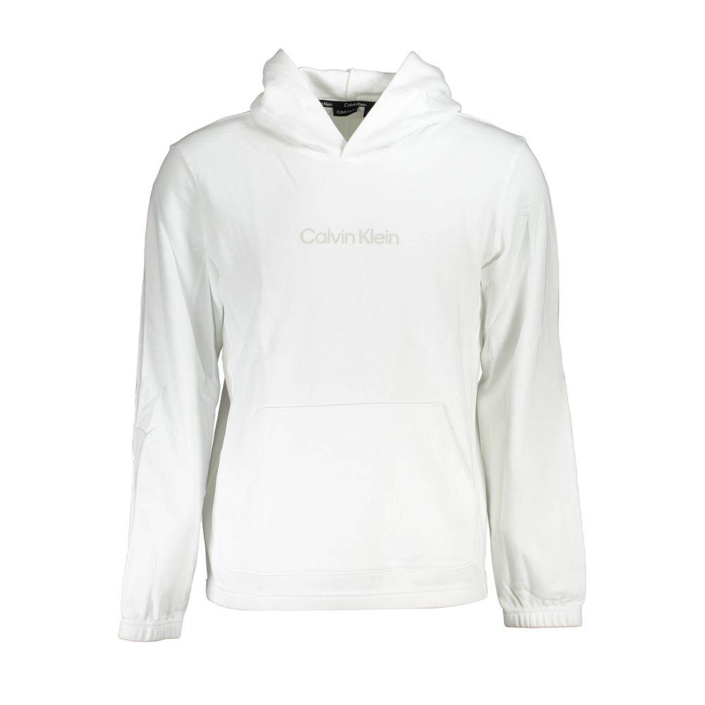 Pull en coton blanc Calvin Klein pour homme