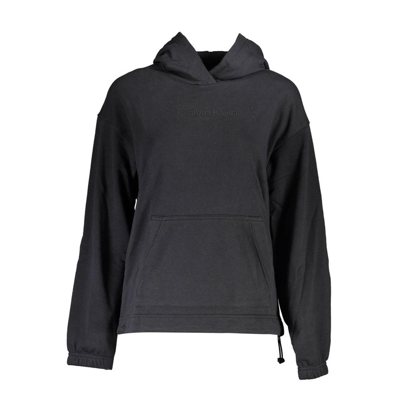 Calvin Klein Black Cotton Women Sweater - Comfortable & Stylish