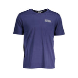 T-shirt en coton bleu Fila