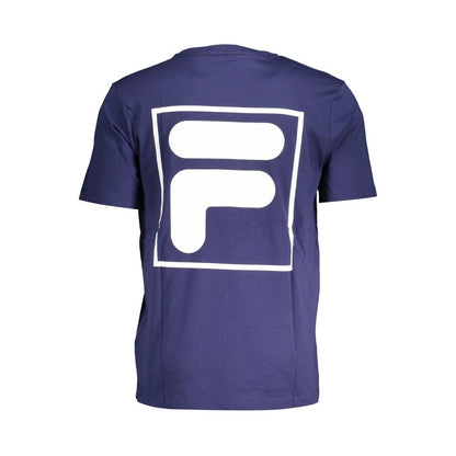 Fila blauw katoenen T-shirt