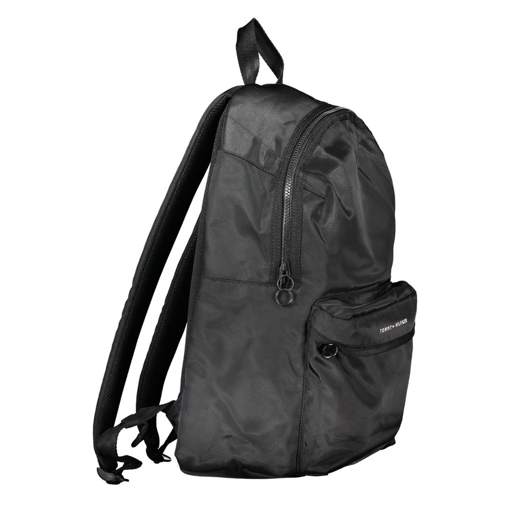 Sac à dos en polyester noir Tommy Hilfiger