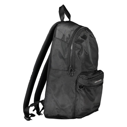 Sac à dos en polyester noir Tommy Hilfiger