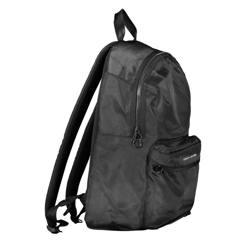 Sac à dos en polyester noir Tommy Hilfiger