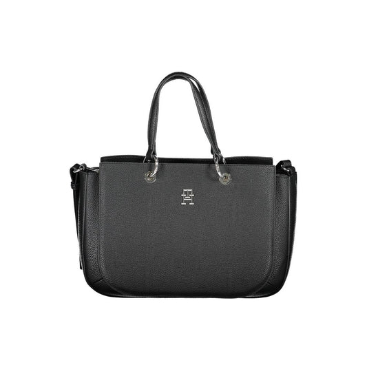 Tommy Hilfiger Zwarte Polyethyleen Handtas