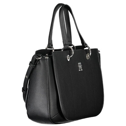 Tommy Hilfiger Zwarte Polyethyleen Handtas