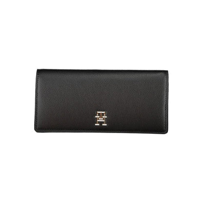 Tommy Hilfiger Zwarte Polyethyleen Portemonnee