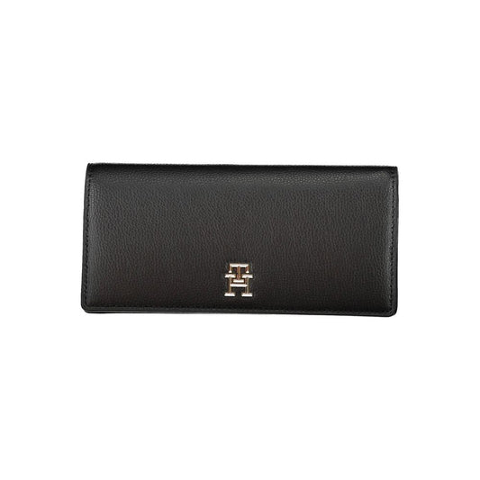 Tommy Hilfiger Zwarte Polyethyleen Portemonnee