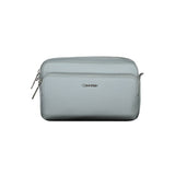 Calvin Klein Blue Polyester Handbag - Stylish and Sustainable