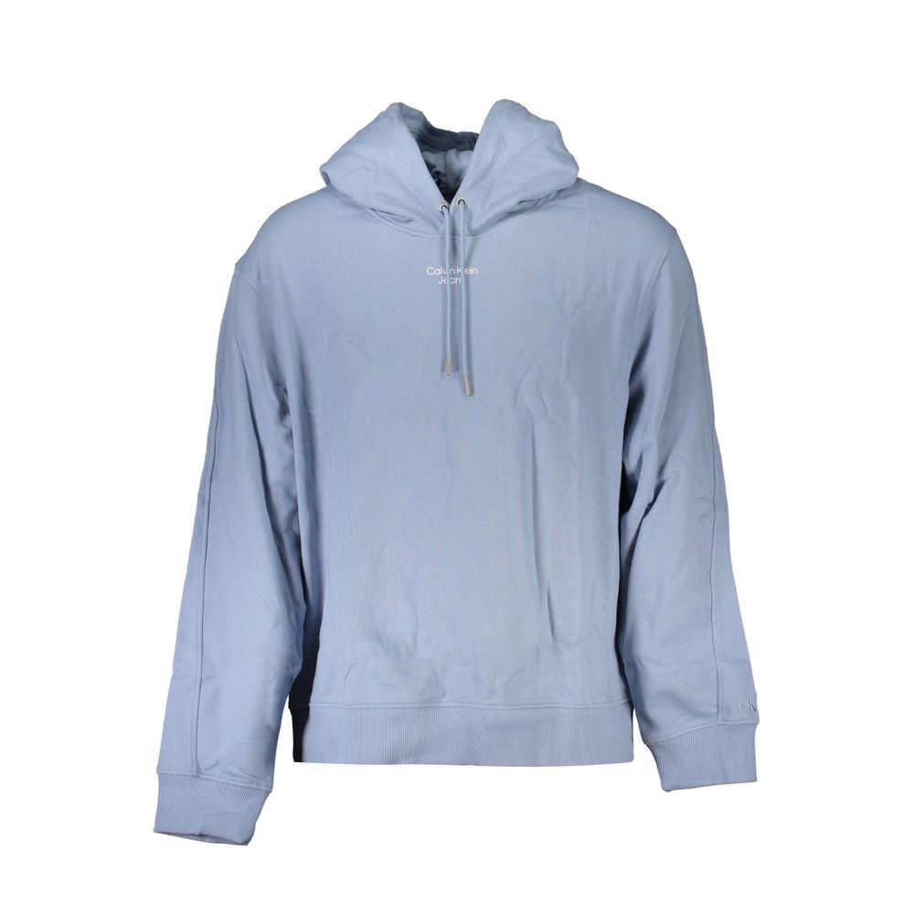 Pull en coton bleu Calvin Klein pour homme