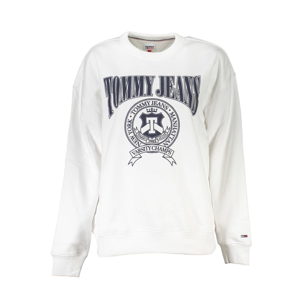 Sweatshirt en coton blanc Tommy Hilfiger - Confort élégant