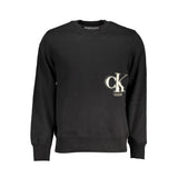Pull en coton noir pour homme Calvin Klein