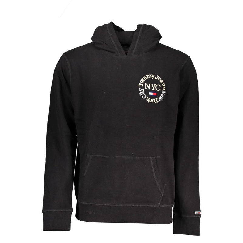 Pull en coton noir pour homme Tommy Hilfiger