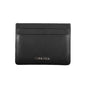 Portefeuille en cuir noir Calvin Klein