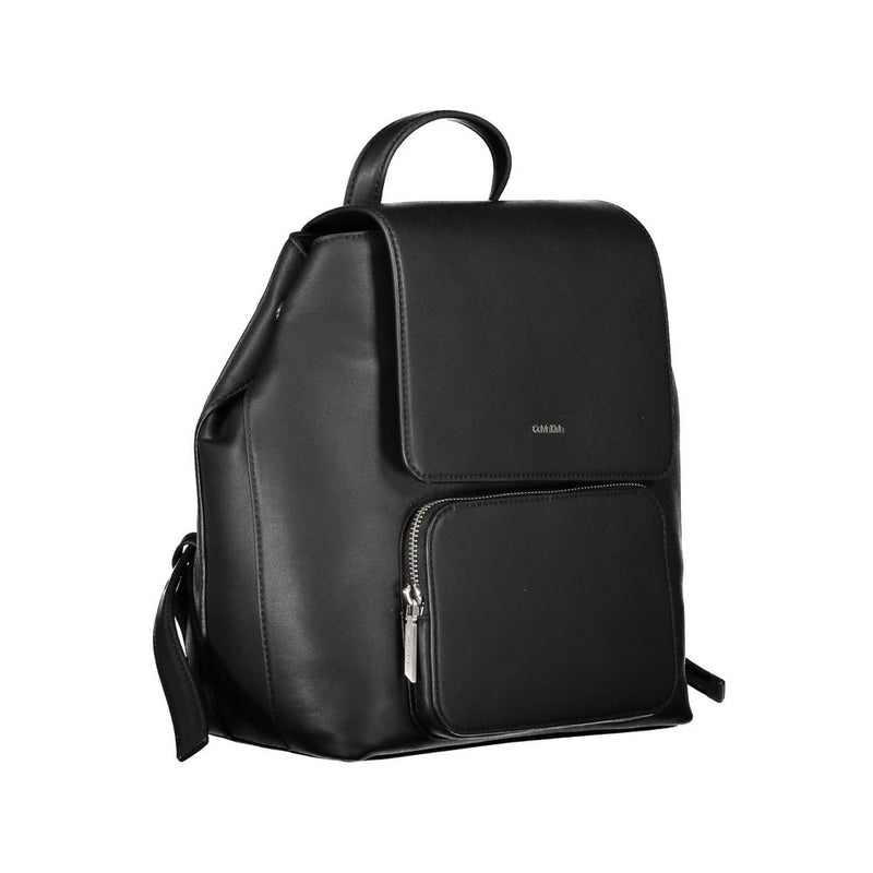 Sac à dos Calvin Klein en polyester noir - Élégant et fonctionnel