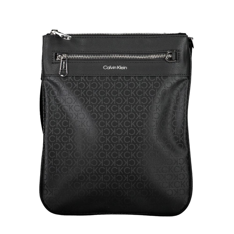 Sac à bandoulière en polyester noir Calvin Klein