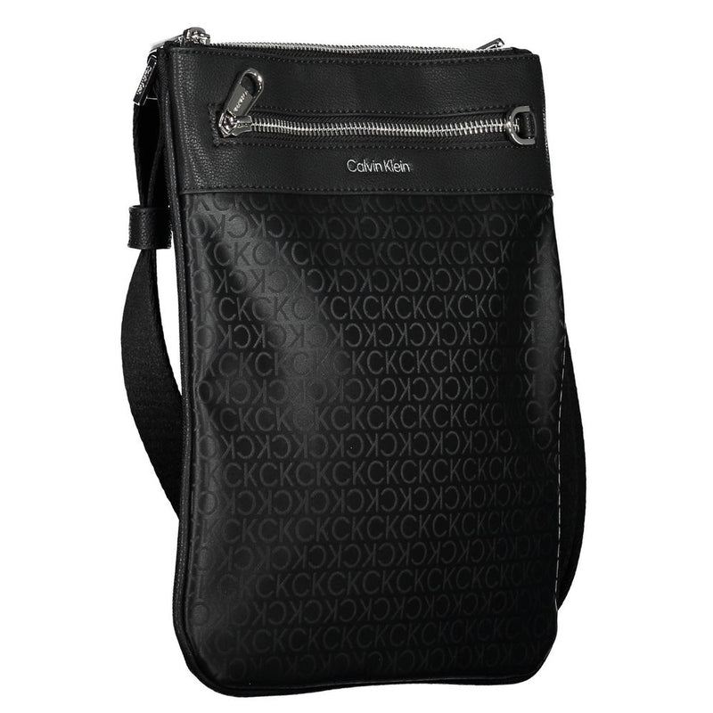 Sac à bandoulière en polyester noir Calvin Klein