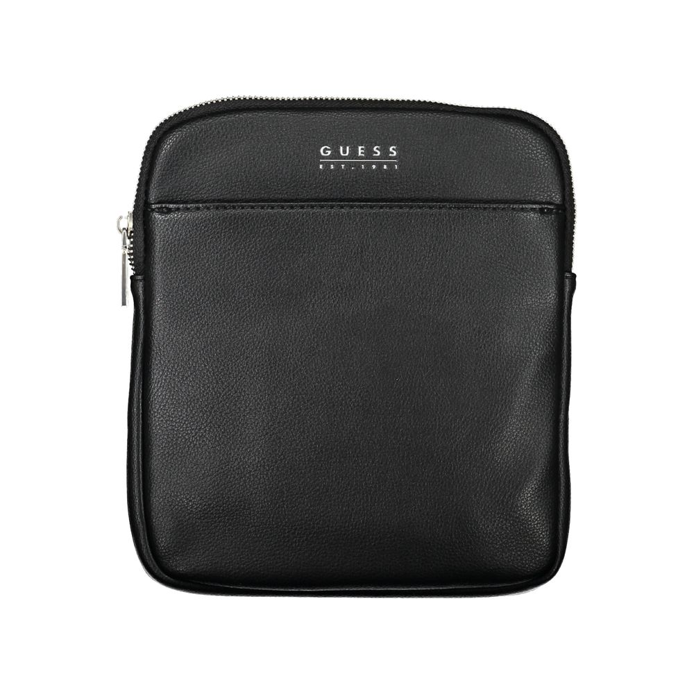 Guess Jeans Sac à bandoulière en polyéthylène noir