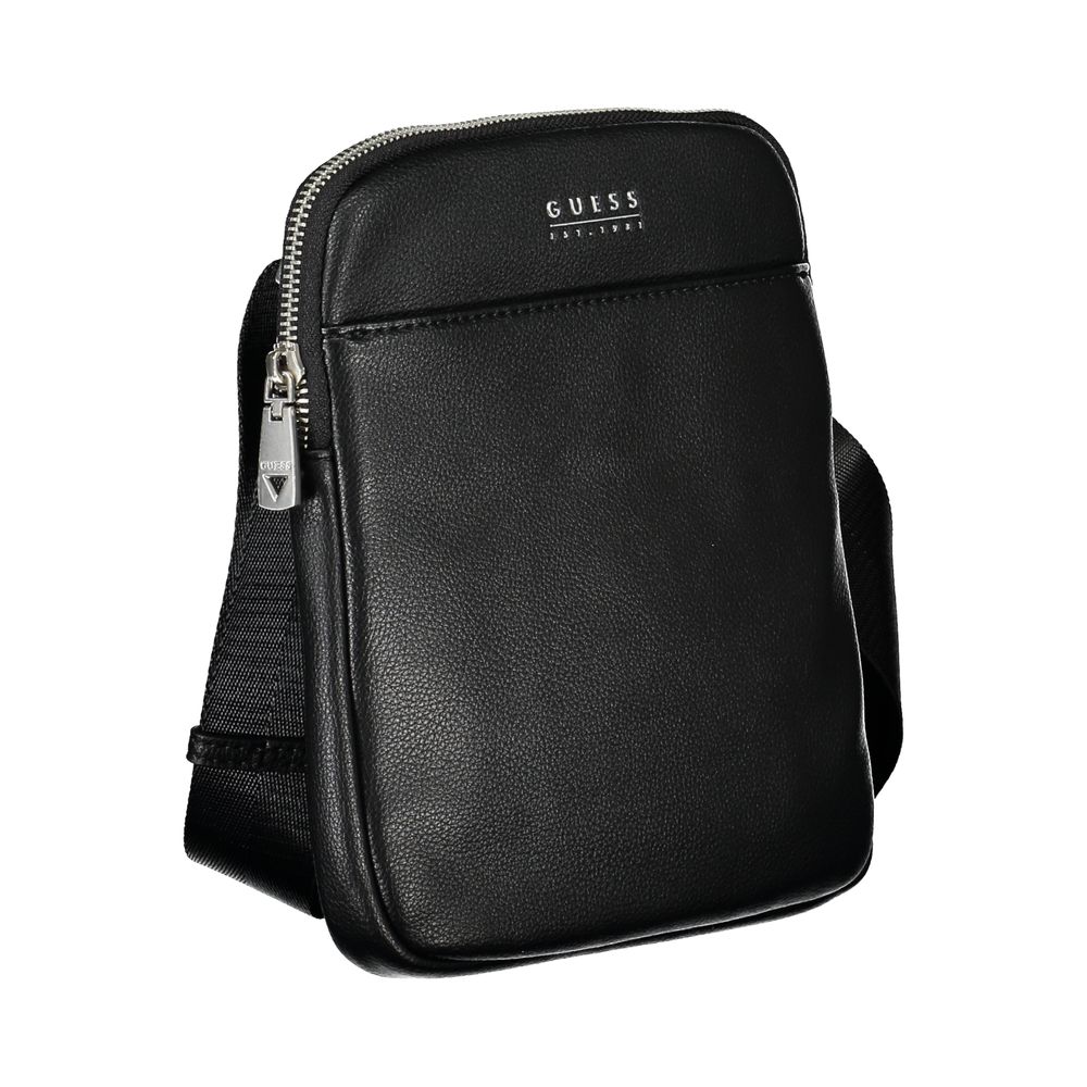 Guess Jeans Sac à bandoulière en polyéthylène noir