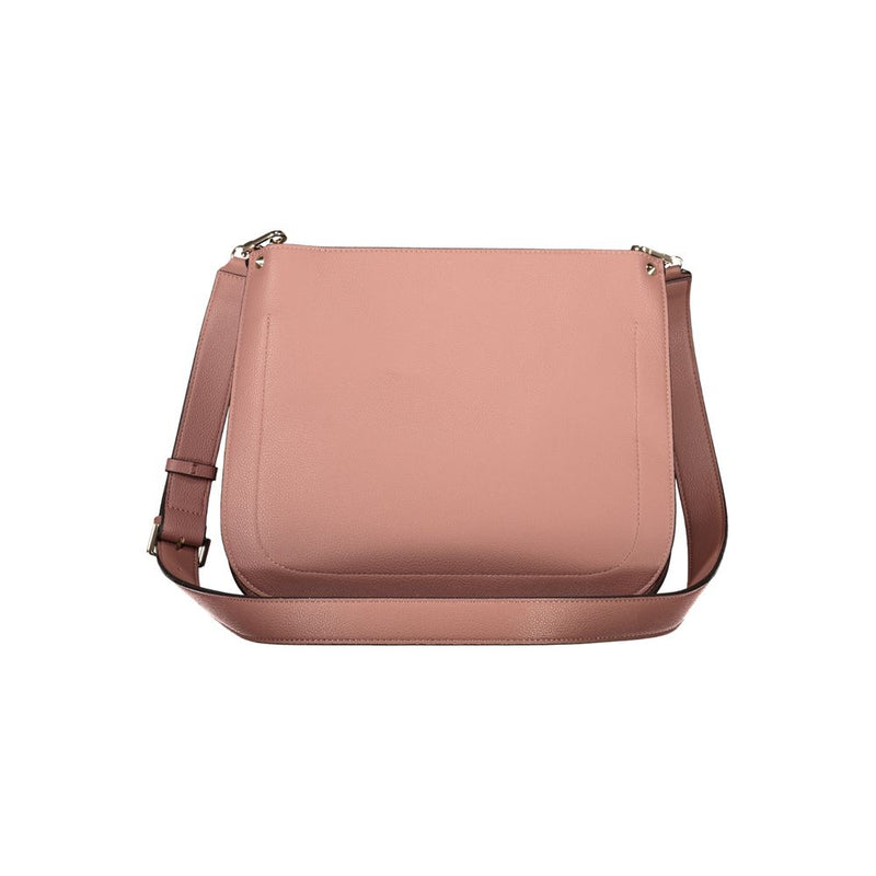 Guess Jeans Pink Polyethylene Handbag - Meridian Model