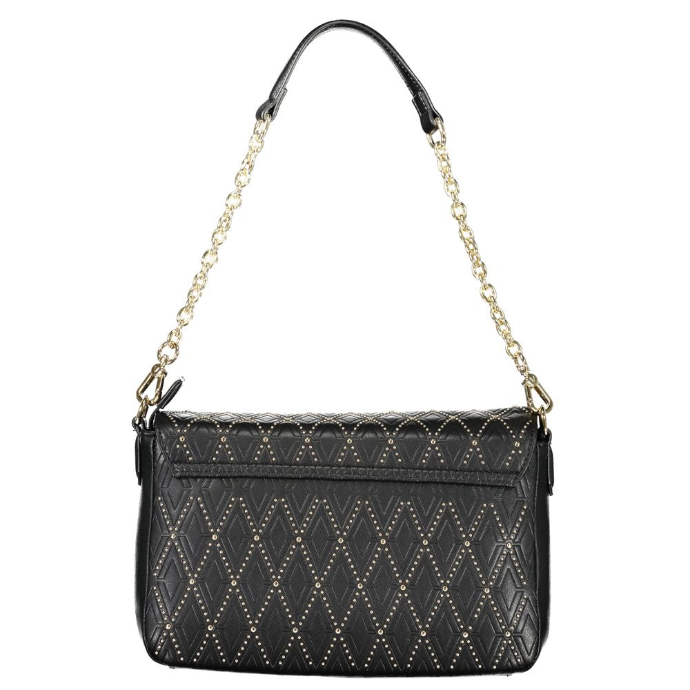 Mario Valentino Black Polyethylene Handbag - Elegant & Functional