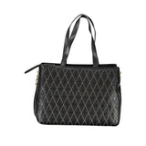 Mario Valentino Black Polyethylene Handbag - Chic & Functional