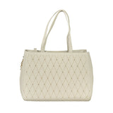 Mario Valentino White Polyethylene Handbag - Stylish & Functional
