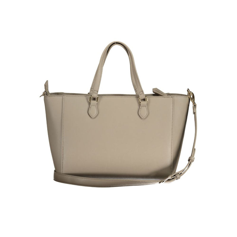 Sac à main en polyéthylène beige Mario Valentino pour femmes