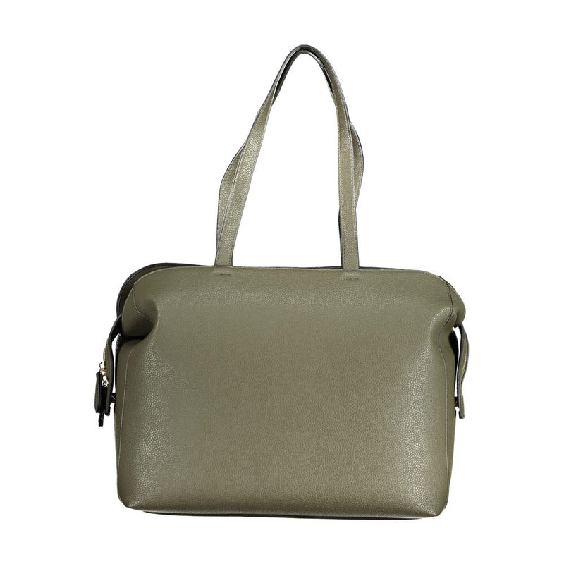 Mario Valentino Green Polyethylene Handbag - Éco-Responsable et Chic