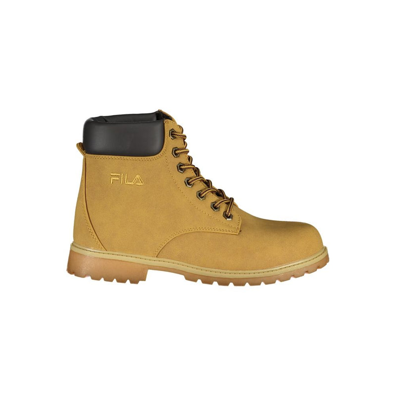 Fila Yellow Polyester Women Boot - Stylish and Sporty