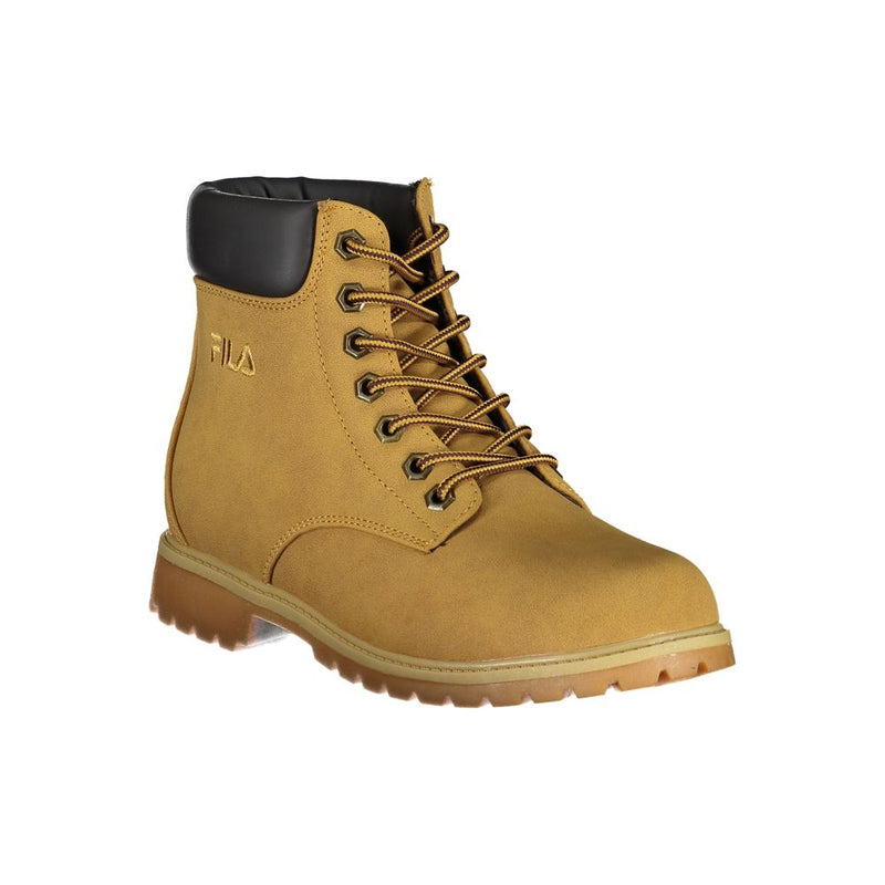 Fila Yellow Polyester Women Boot - Stylish and Sporty