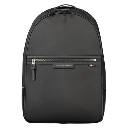 Sac à dos en polyester noir Tommy Hilfiger