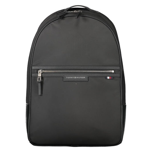 Tommy Hilfiger Zwarte Polyester Rugzak