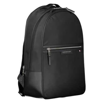 Sac à dos en polyester noir Tommy Hilfiger