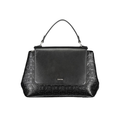Calvin Klein Zwarte Polyester Handtas