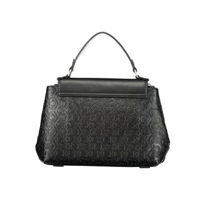 Calvin Klein Zwarte Polyester Handtas