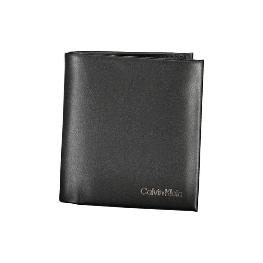 Portefeuille Calvin Klein en polyester noir