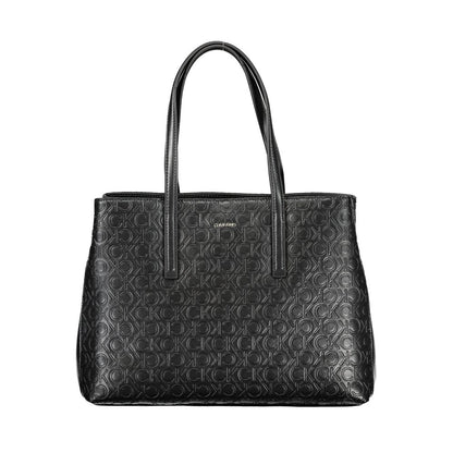 Calvin Klein Zwarte Polyester Handtas