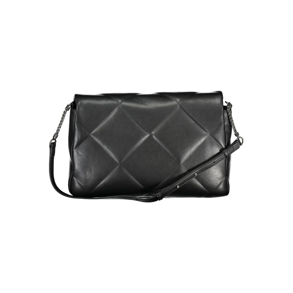 Calvin Klein Black Polyester Handbag - Stylish & Eco-Friendly