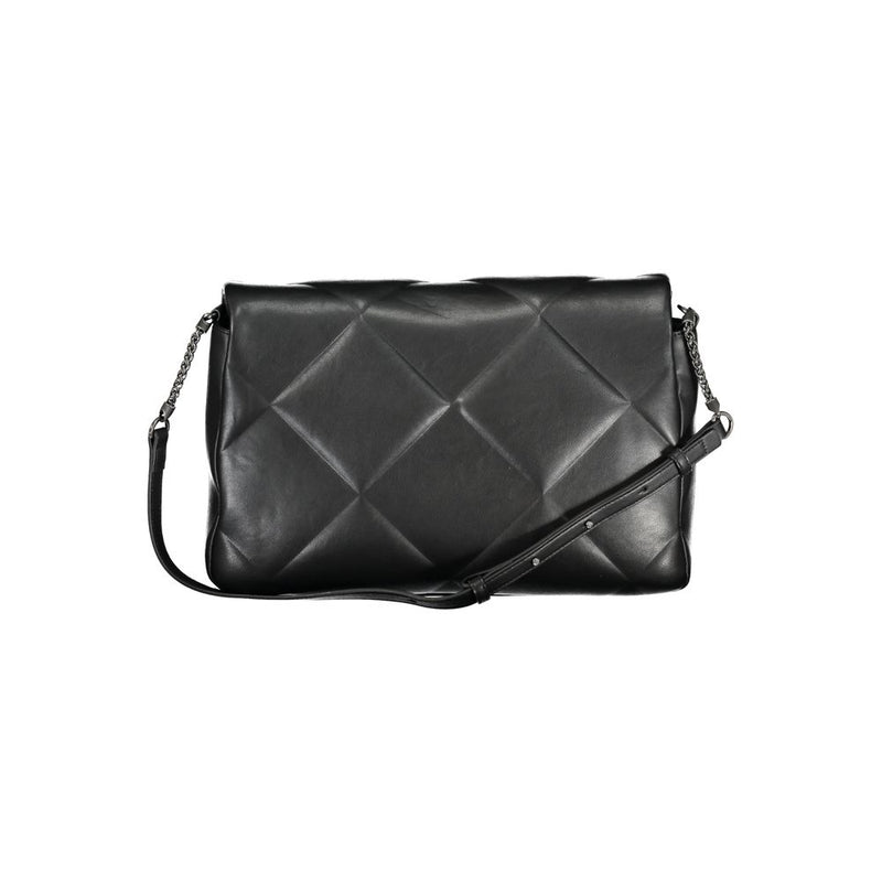 Calvin Klein Black Polyester Handbag - Chic & Sustainable