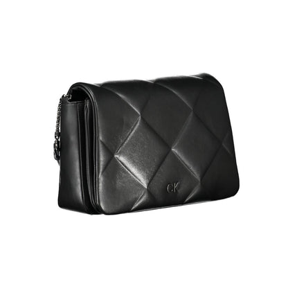 Calvin Klein Zwarte Polyester Handtas
